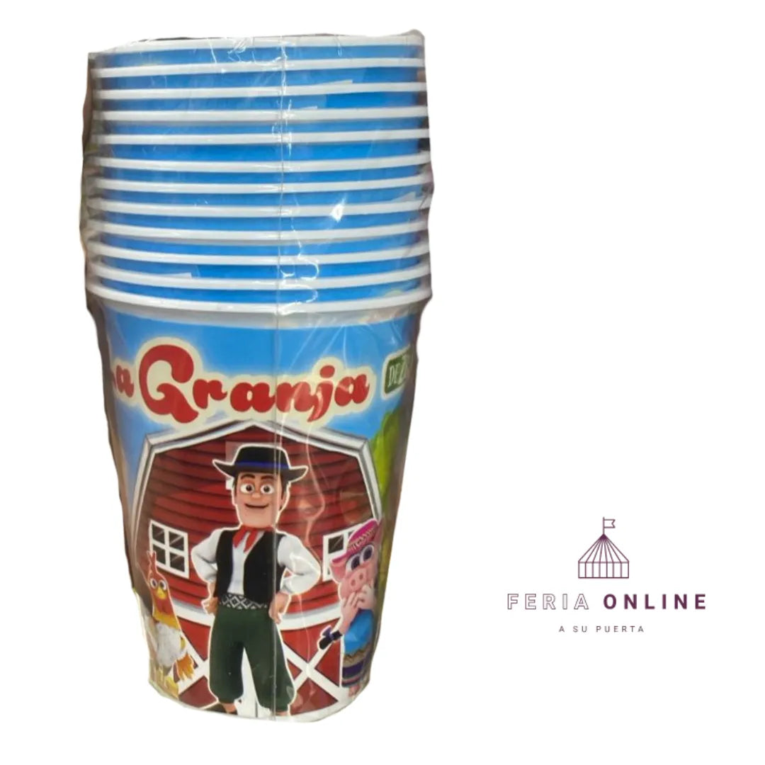 Vasos Fiesta Para Niños 1