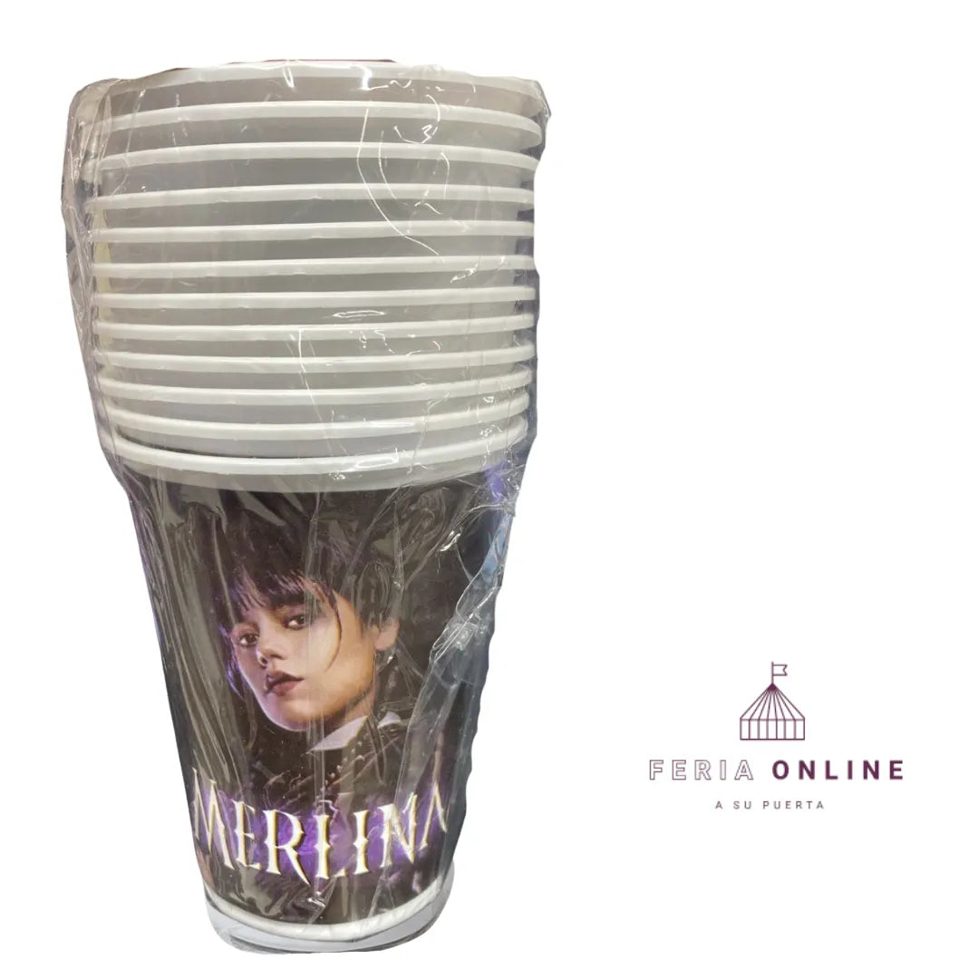 Vasos Fiesta Para Niña