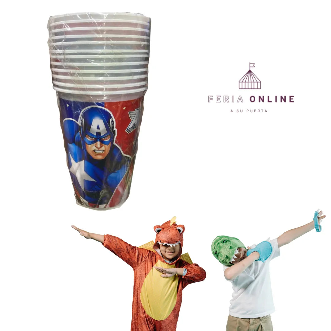 Vasos Fiesta Para Niños 1