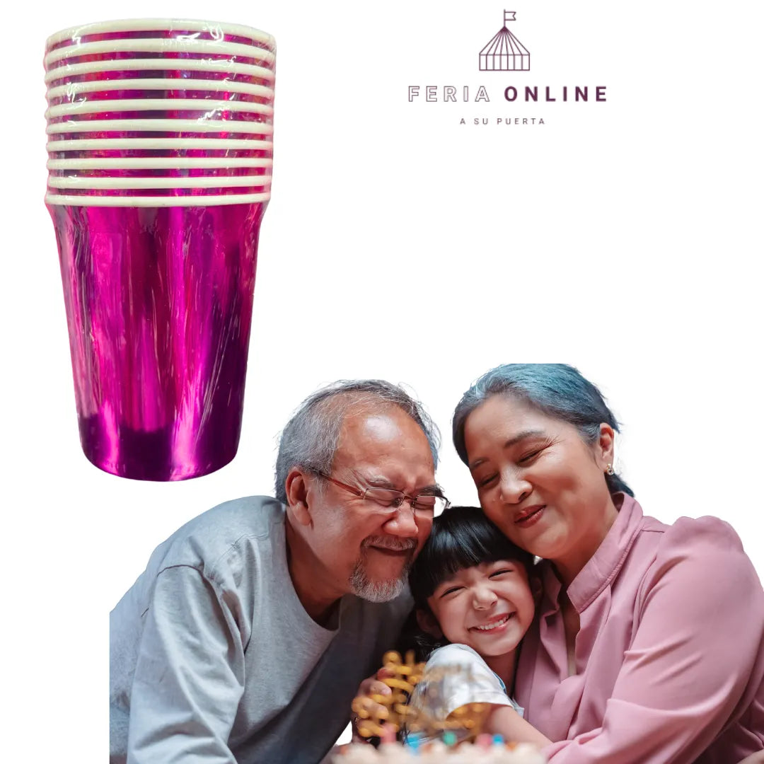 Vasos Fiesta Motivos Adultos