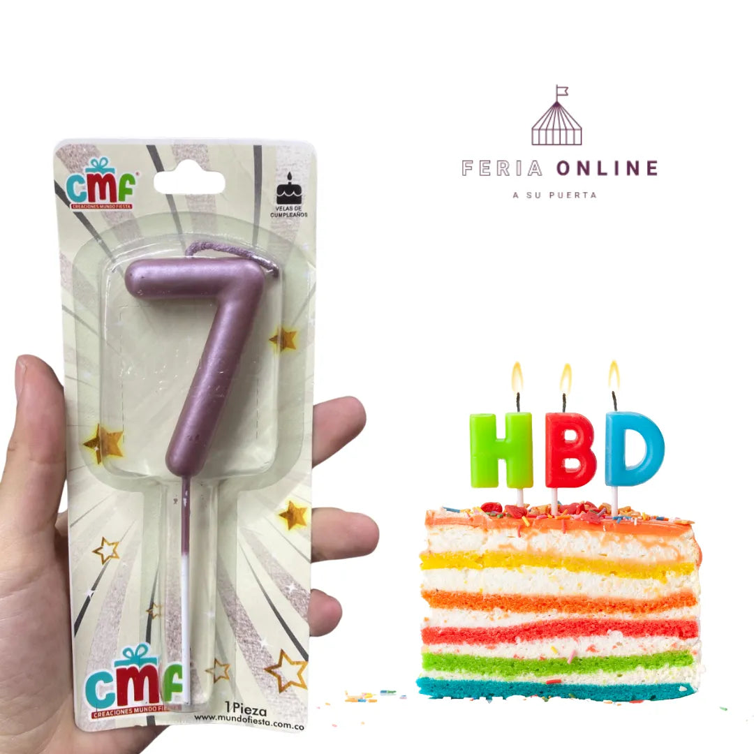 Velas Premium Símbolos Oro Rosa