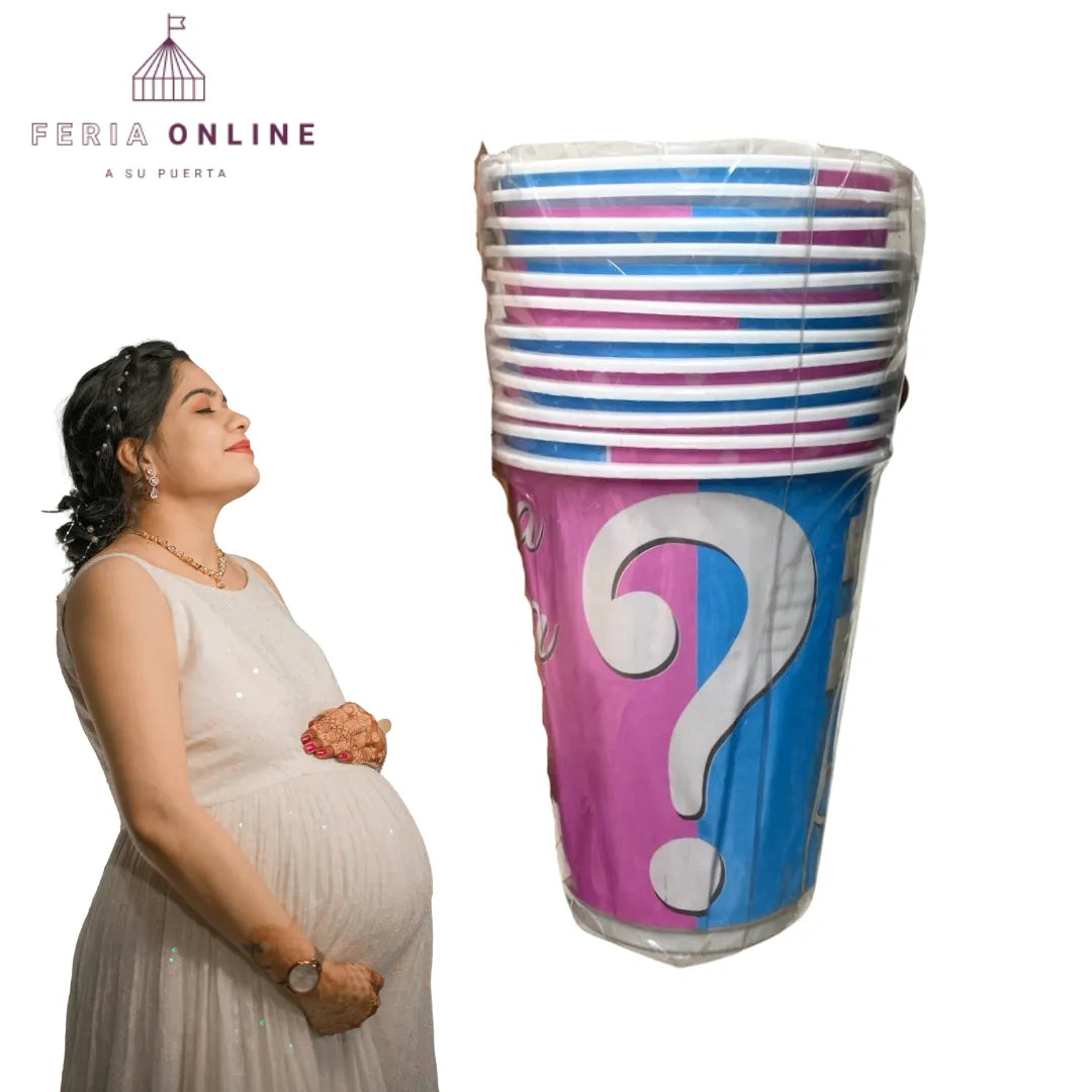 Vasos Baby Shower y Primera Comunión