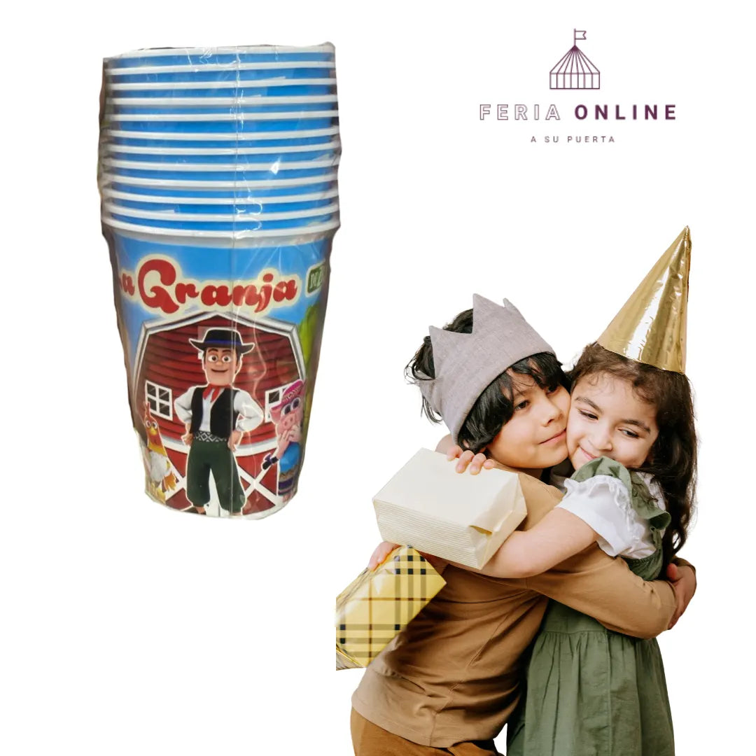 Vasos Fiesta Para Niños 1