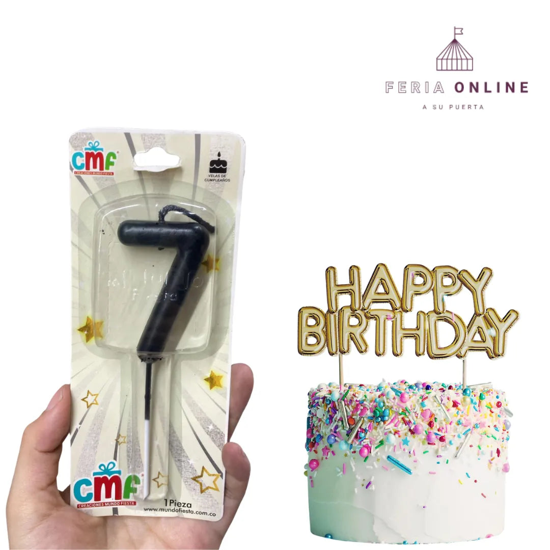 Velas Premium Símbolos Negros