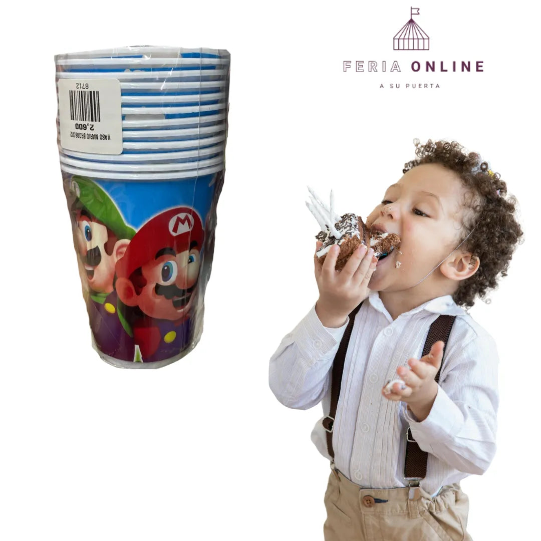 Vasos Fiesta Para Niños 1