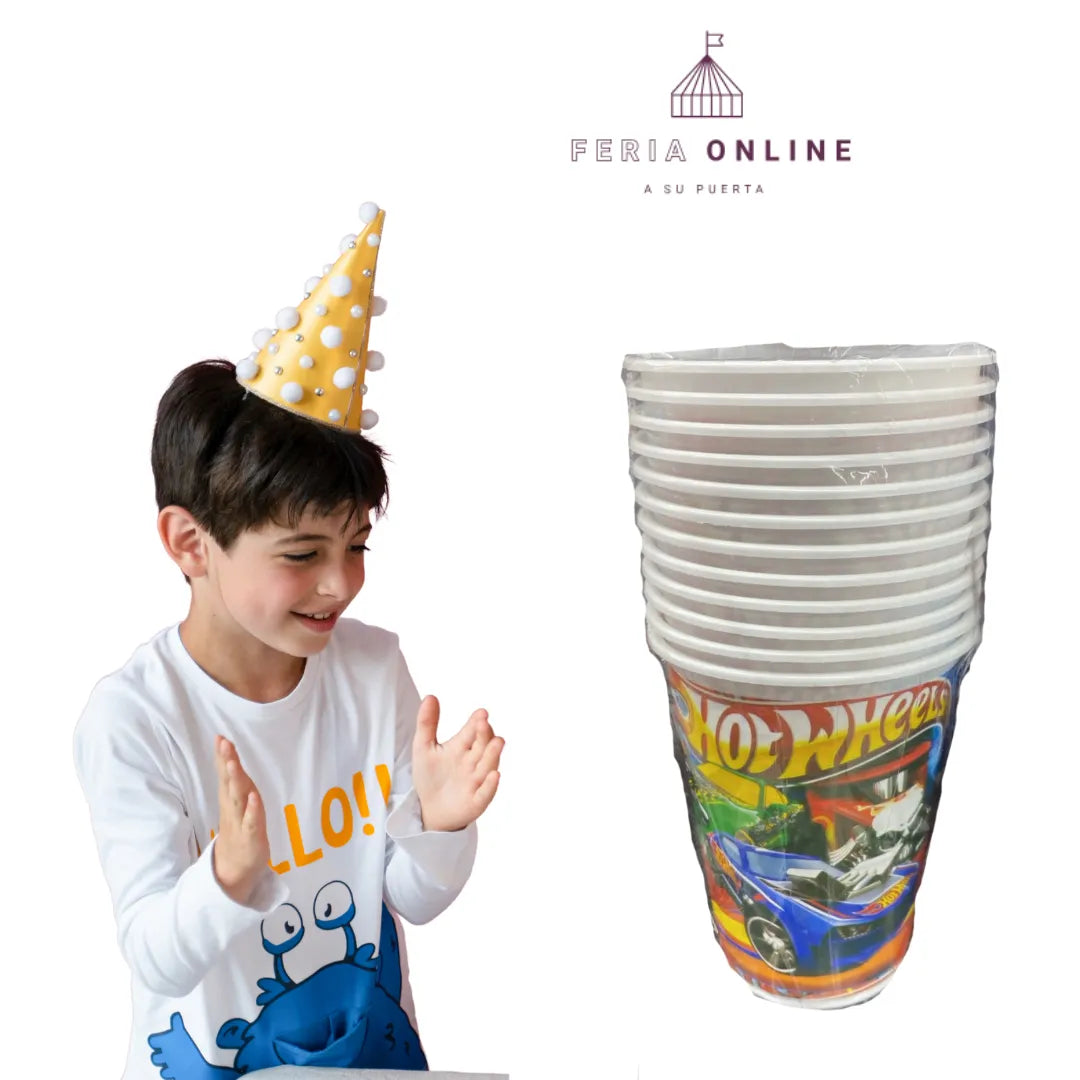 Vasos Fiesta Para Niños 1