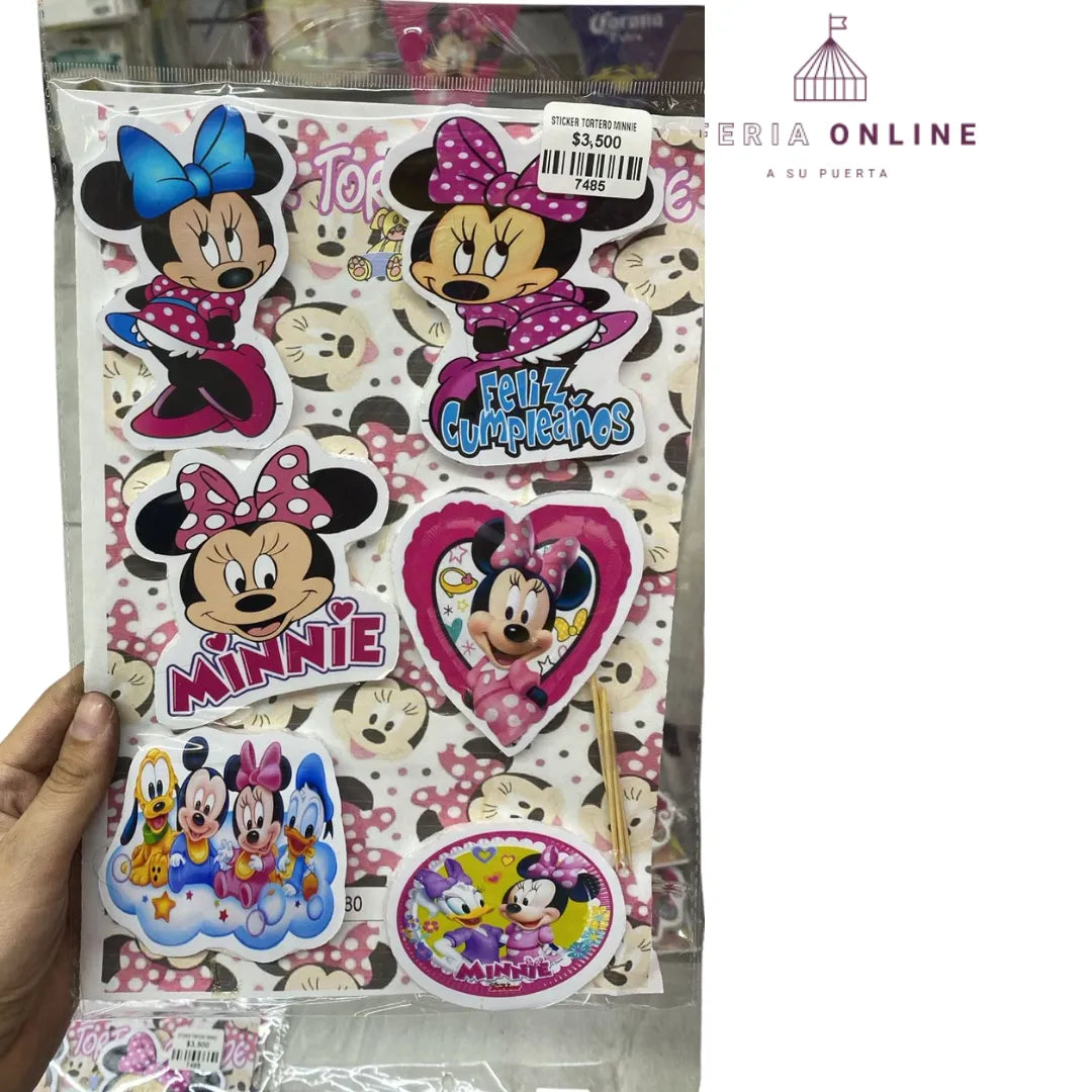 Sticker Tortero Para Niñas 2