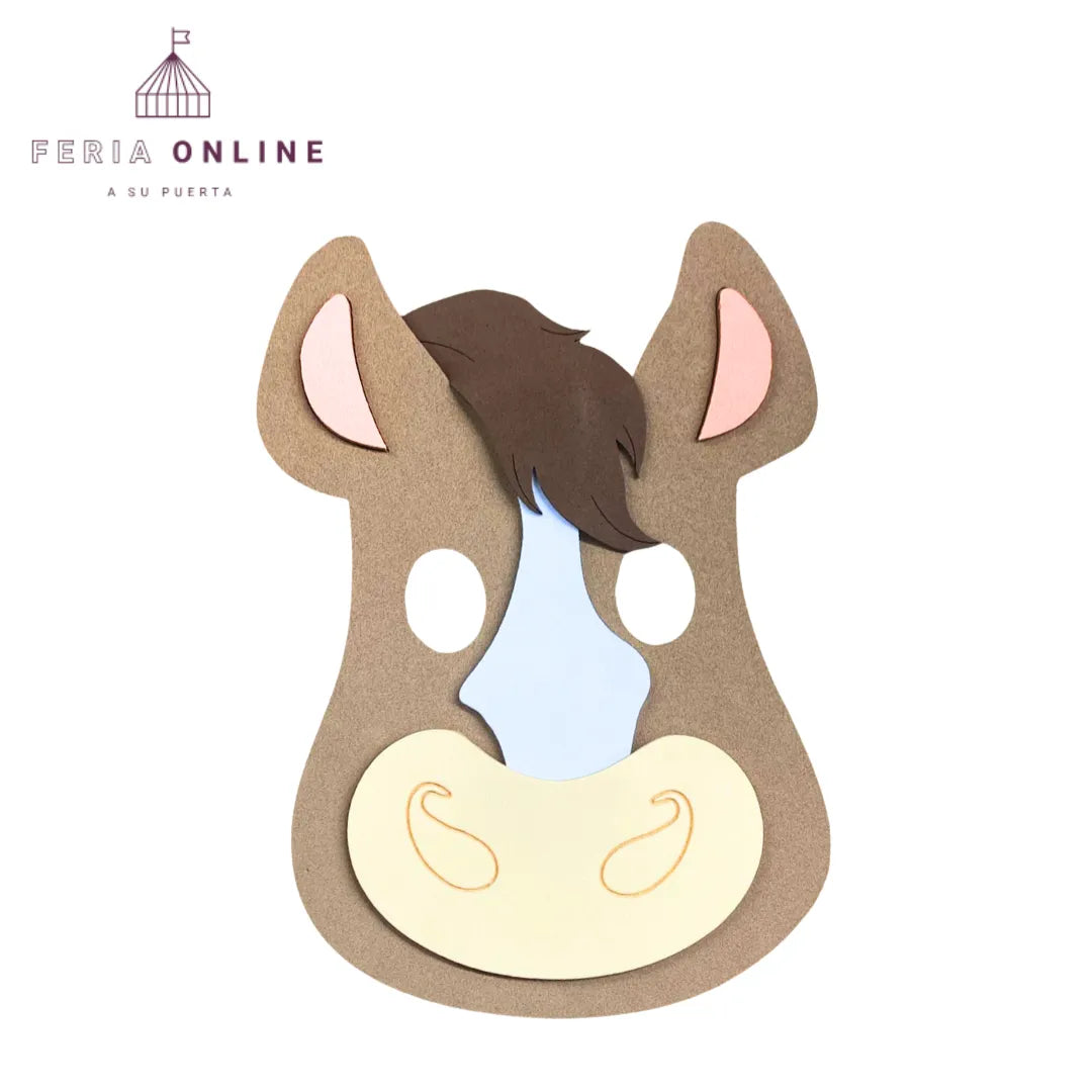 Antifaz infantil caballo