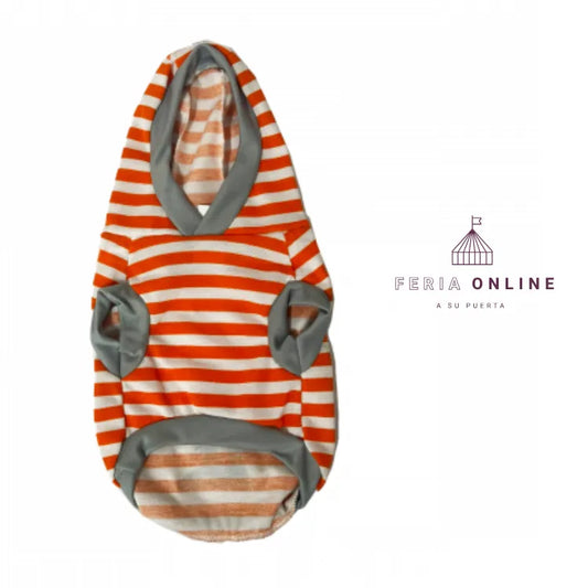 Buzo Capota Playero Para Mascotas