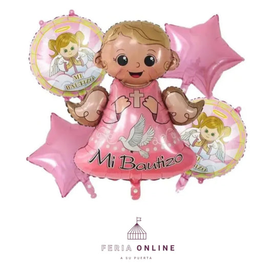 Bouquets p.comunion y bautizo niña