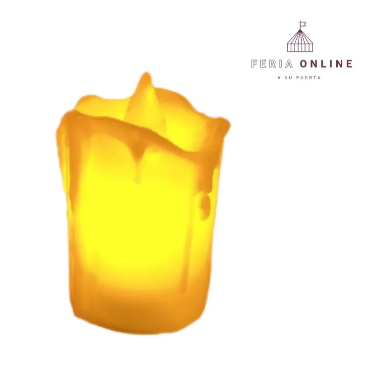 vela luz led