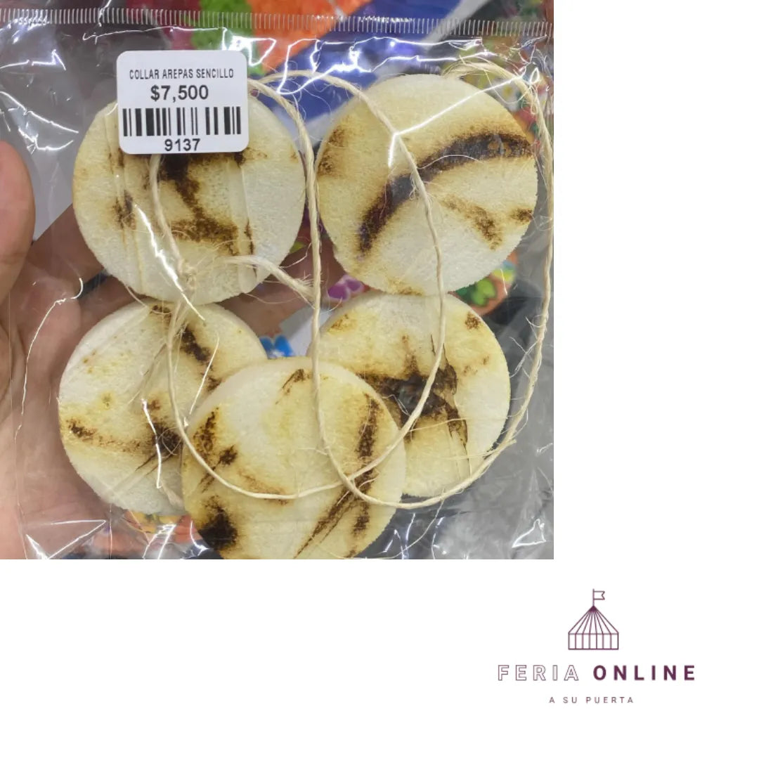 Collar Arepas Sencillo