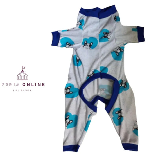 Pijama Cuerpo Completo En Algodón Para Mascota