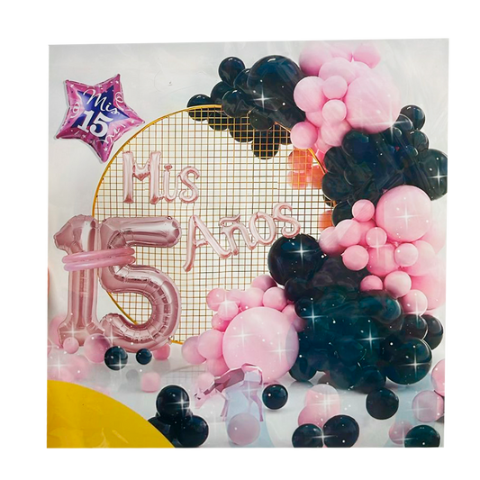 Bouquet de Negro | Rosa | Quince Años