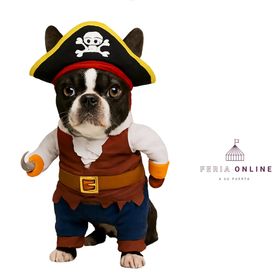 Disfraz Pirata Perros Y Gatos
