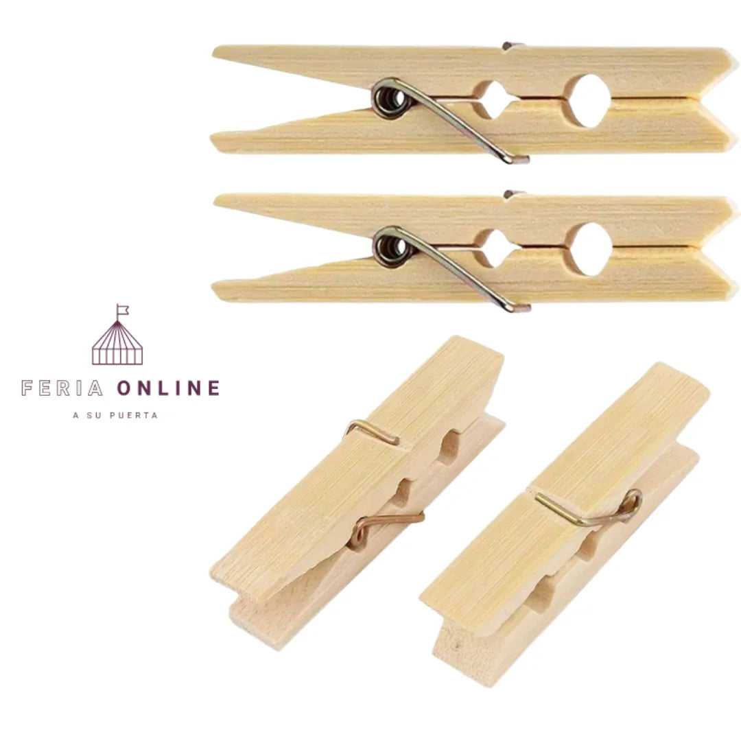 Ganchos de madera