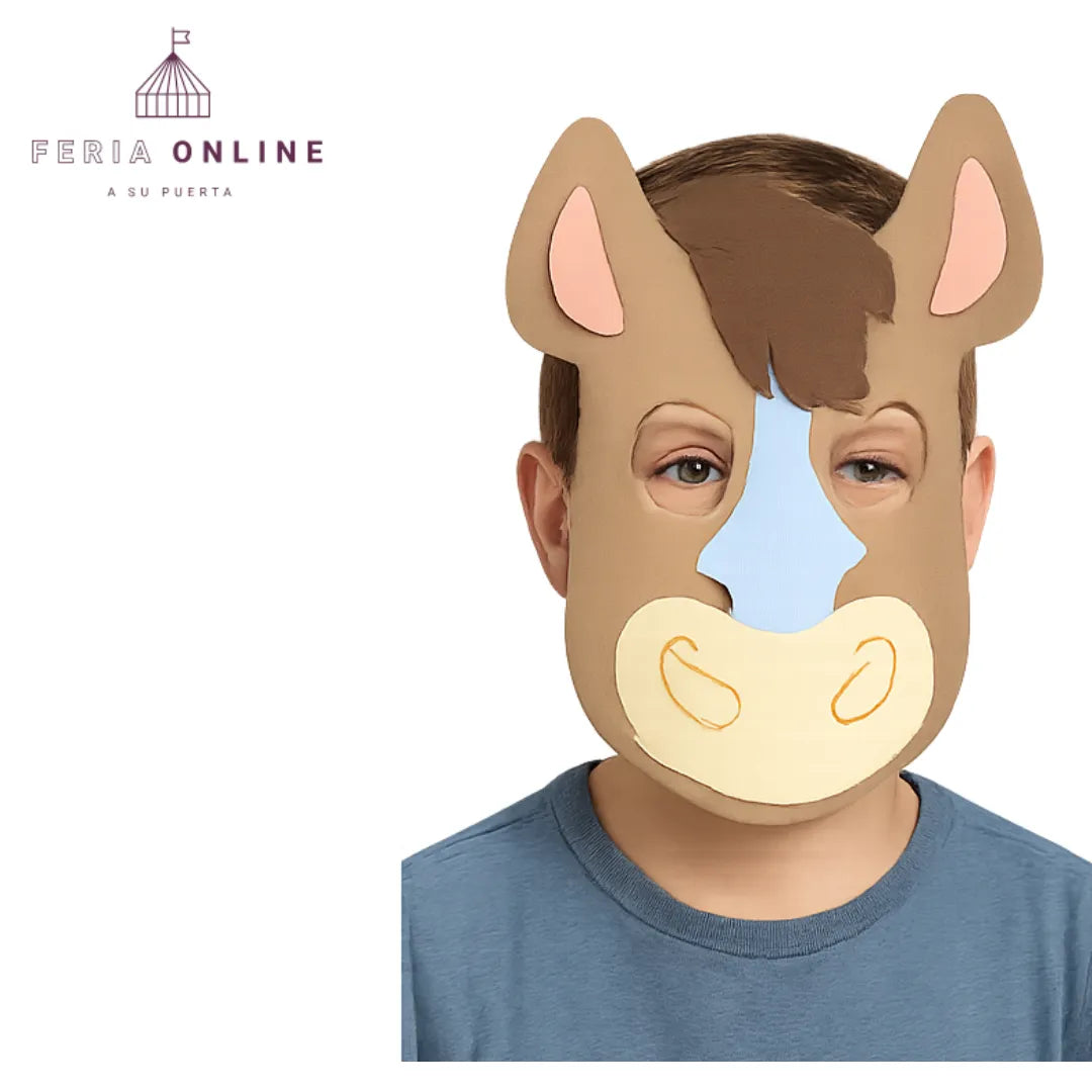 Antifaz infantil caballo