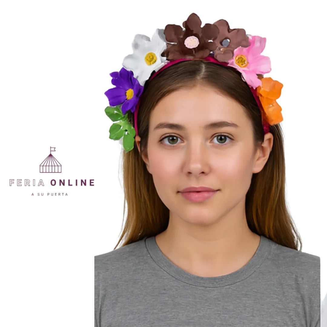 Diadema Foami Feria Flores