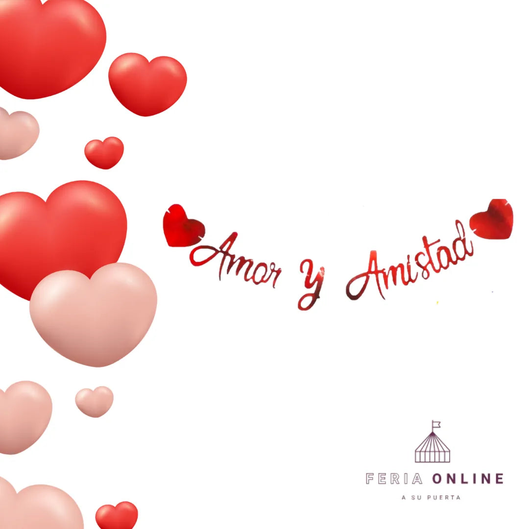 Banderines Y Letreros Para Amor Y Amistad