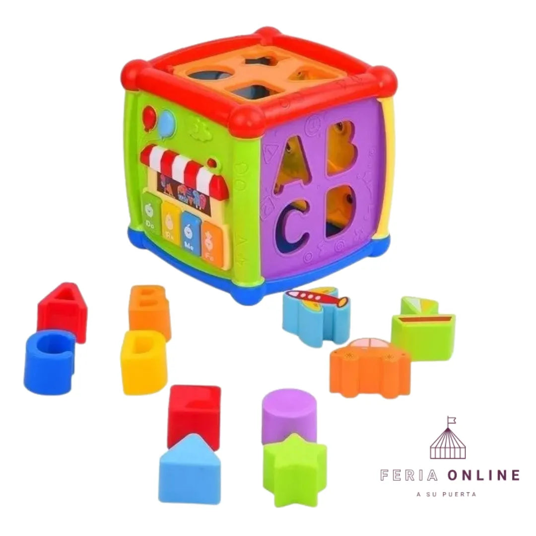 Cubo Didáctico Para Bebé