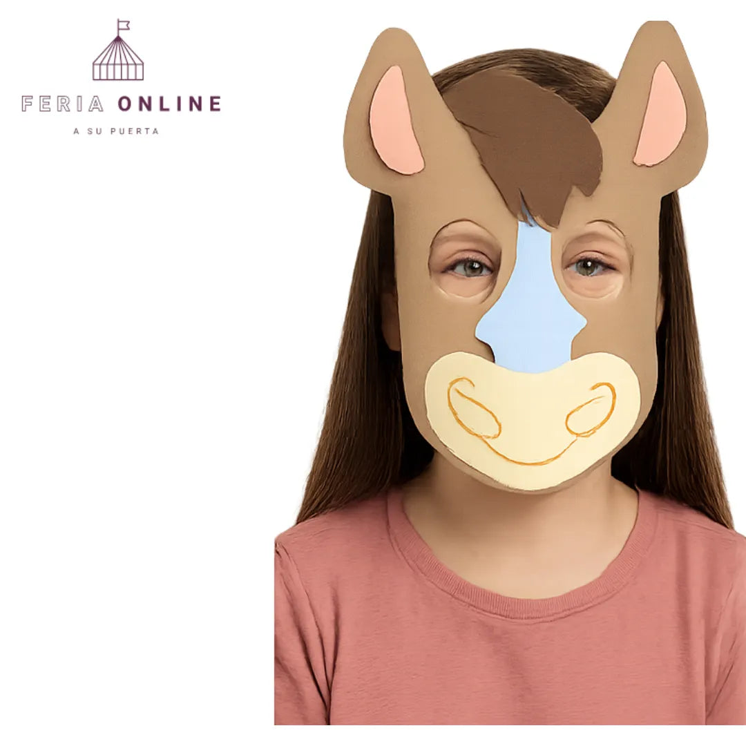 Antifaz infantil caballo