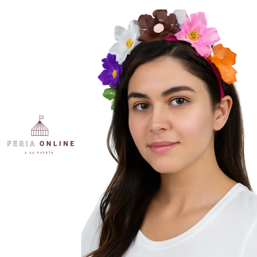 Diadema Foami Feria Flores