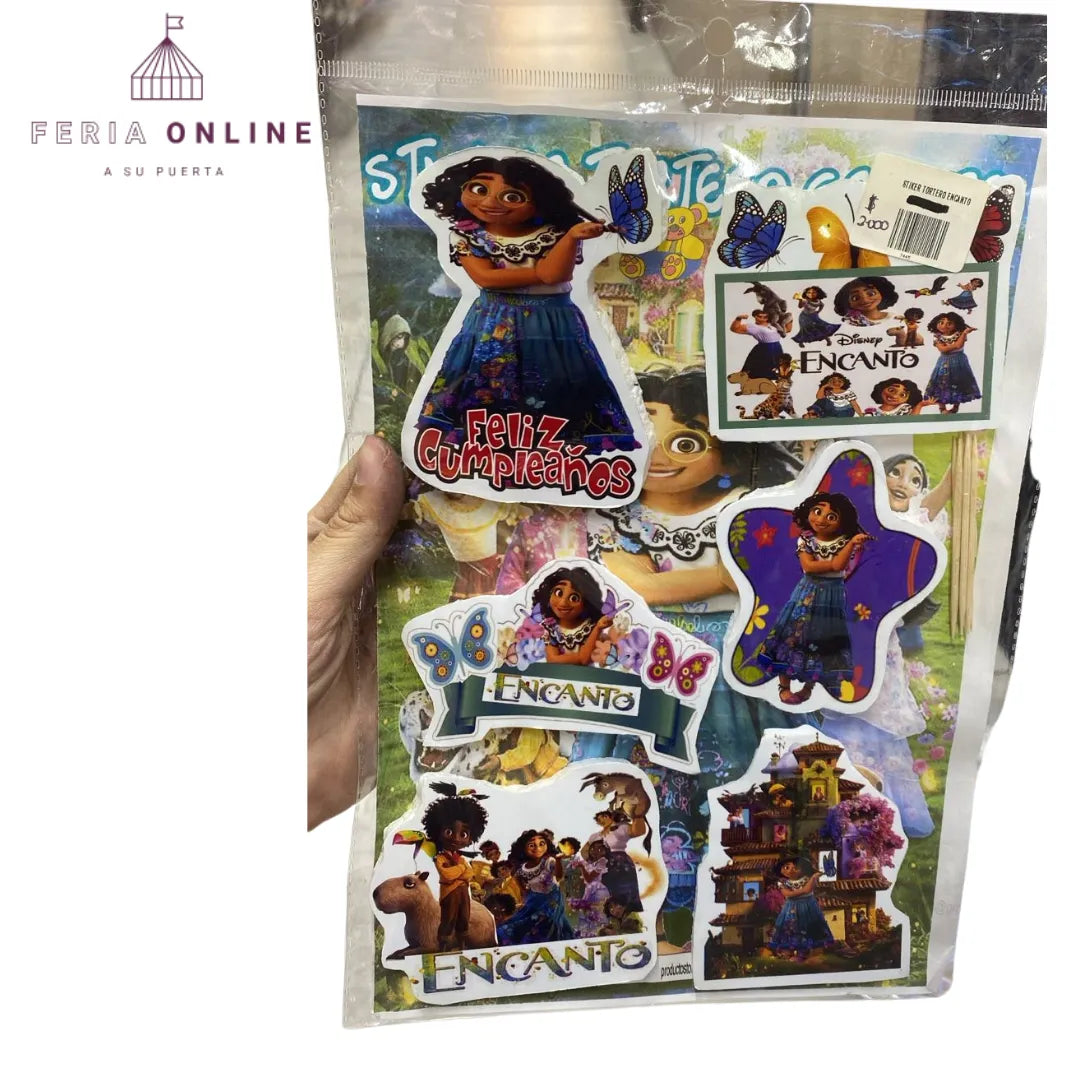 Sticker Tortero Para Niñas 2