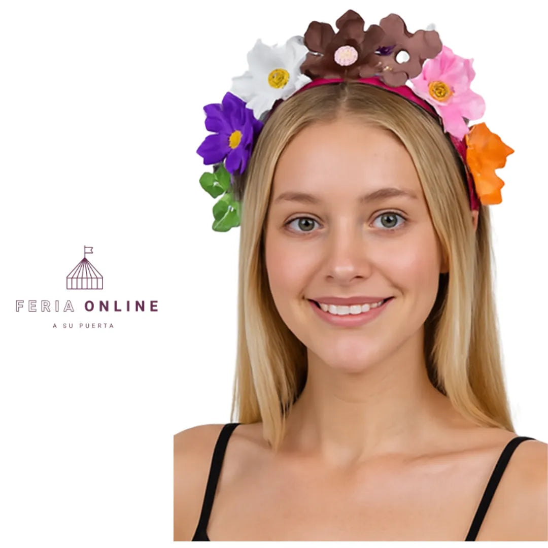 Diadema Foami Feria Flores