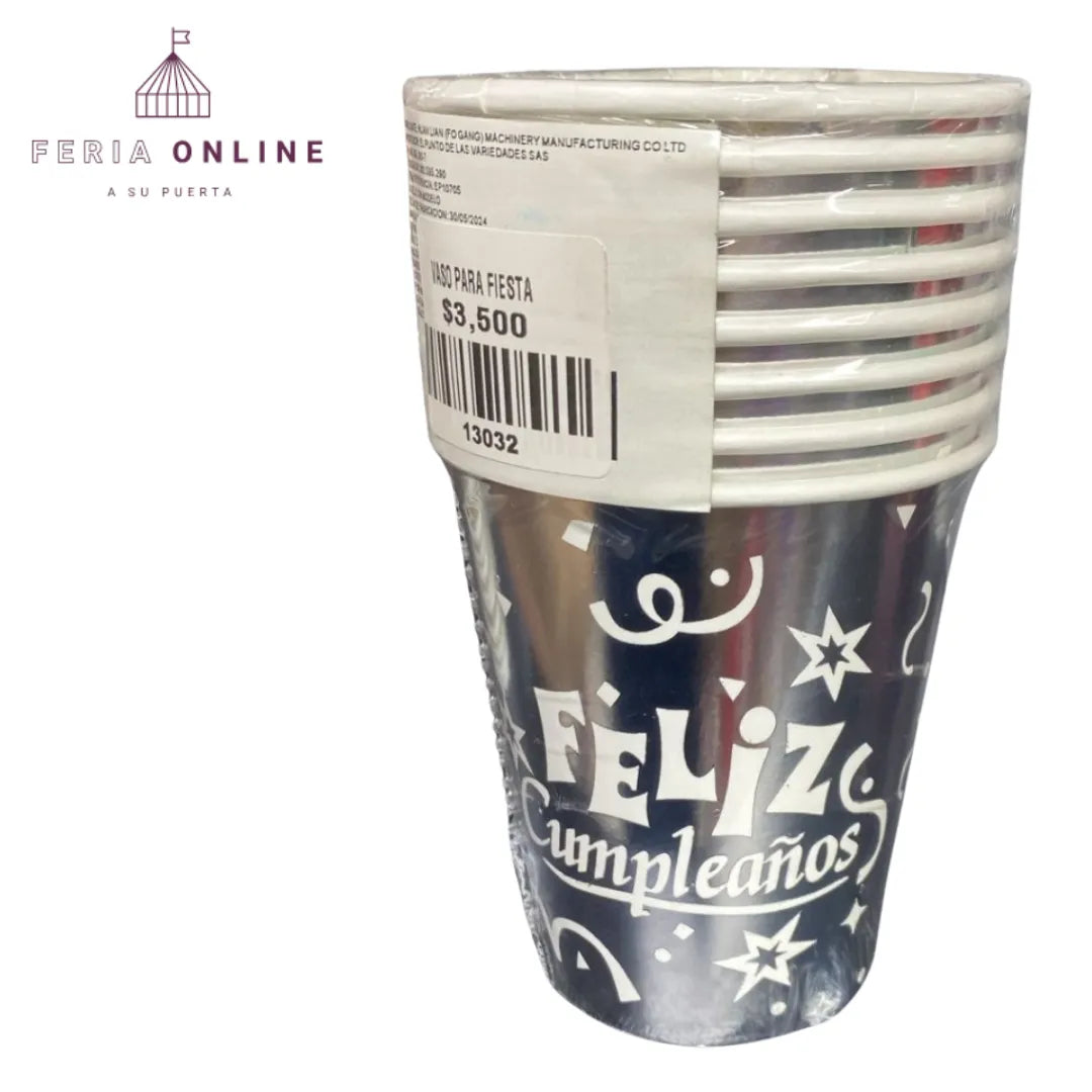 Vaso para fiesta