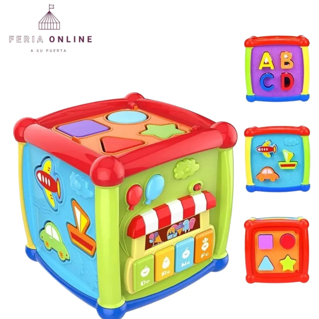 Cubo Didáctico Para Bebé
