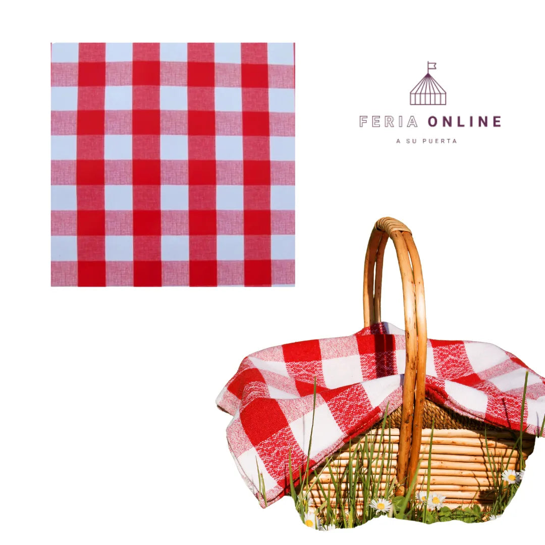 Mantel Picnic xUnd Cuadrados