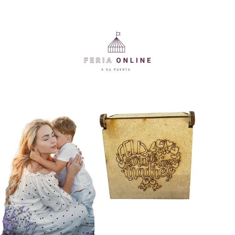 Caja feliz dia mamá