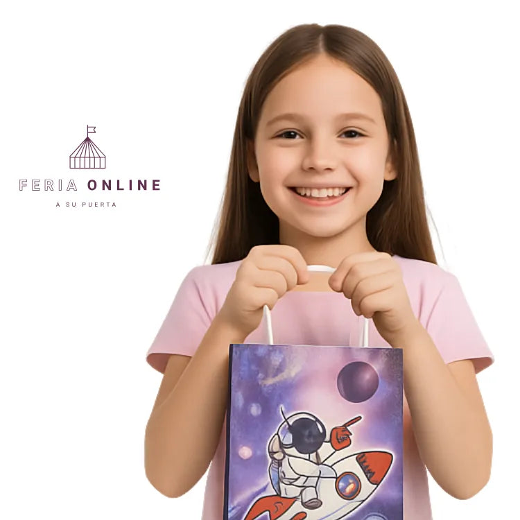 Bolsa Sorpresa Astronautas 21 x 15