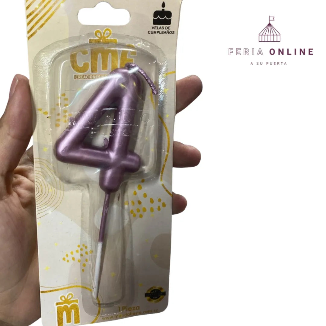 Velas Premium Símbolos Oro Rosa