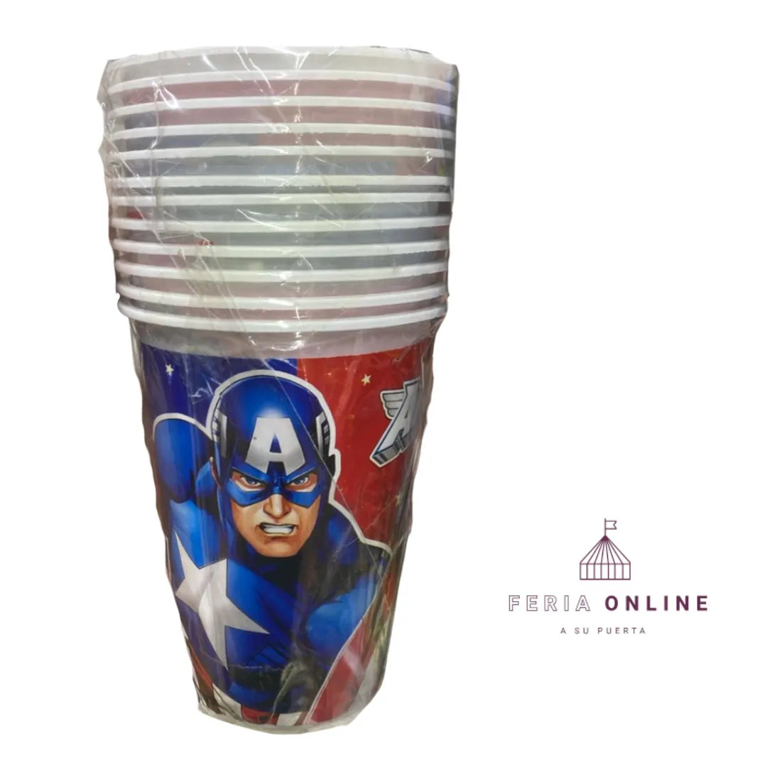 Vasos Fiesta Para Niños 1