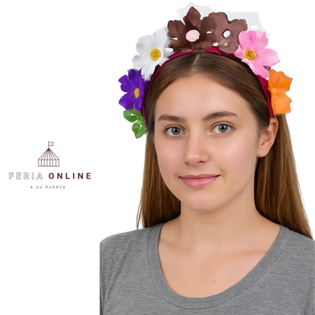 Diadema Foami Feria Flores