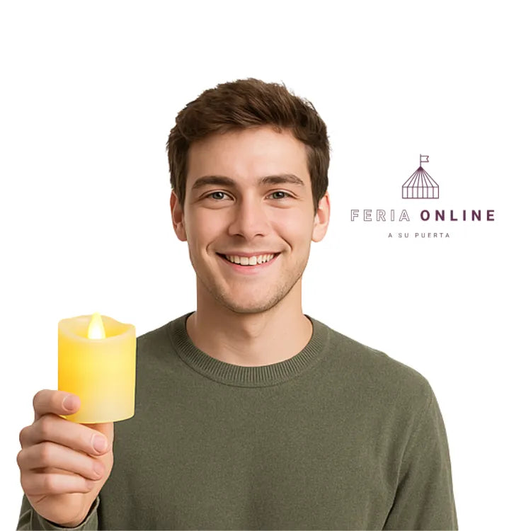 vela luz mediana