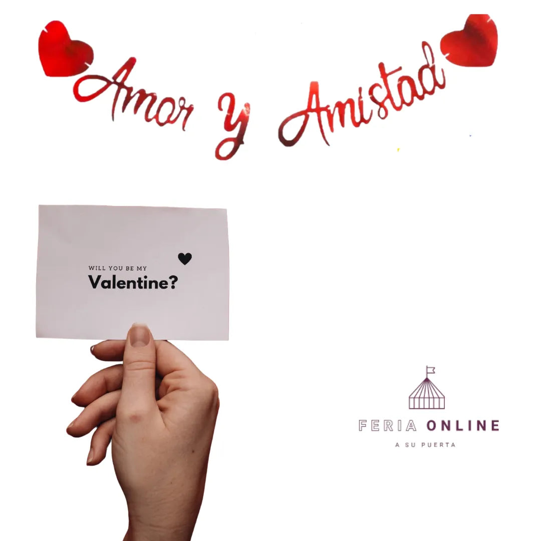 Banderines Y Letreros Para Amor Y Amistad