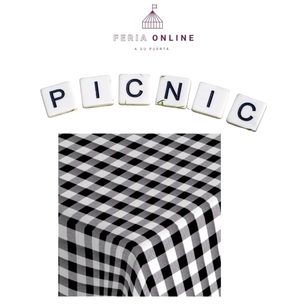 Mantel Picnic xUnd Cuadrados