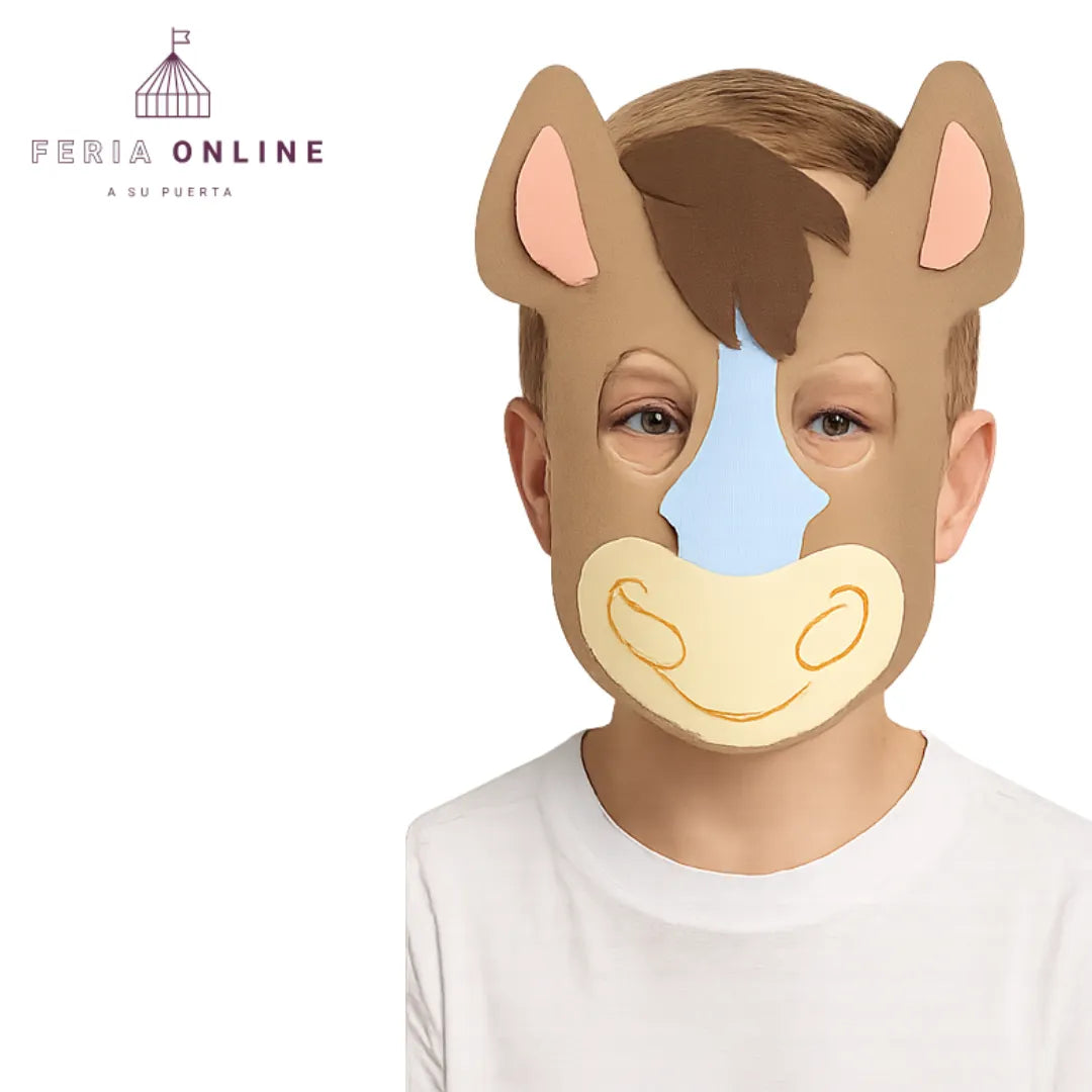 Antifaz infantil caballo