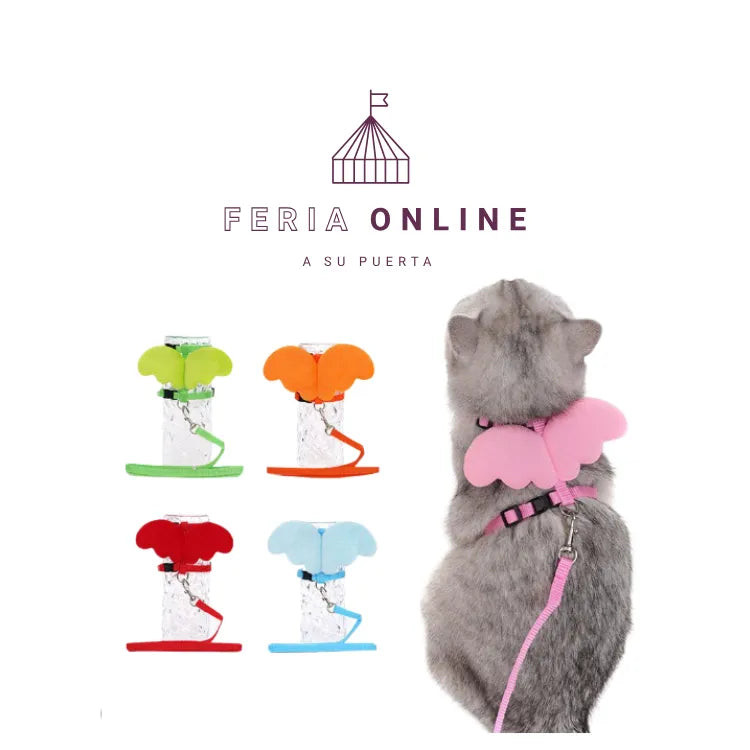 Pechera Alitas para Gato