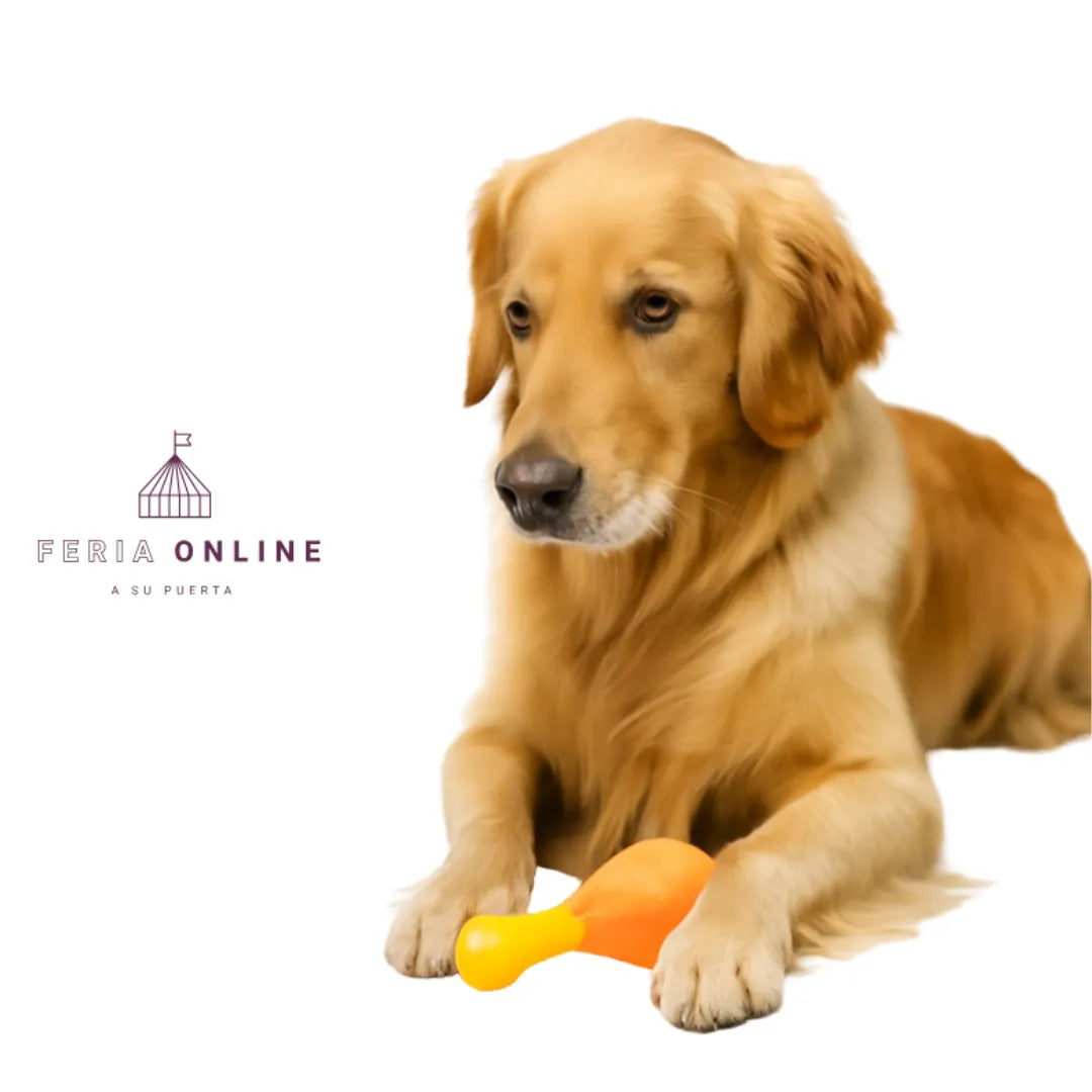 Juguete Bombón De Pollo Para Perros