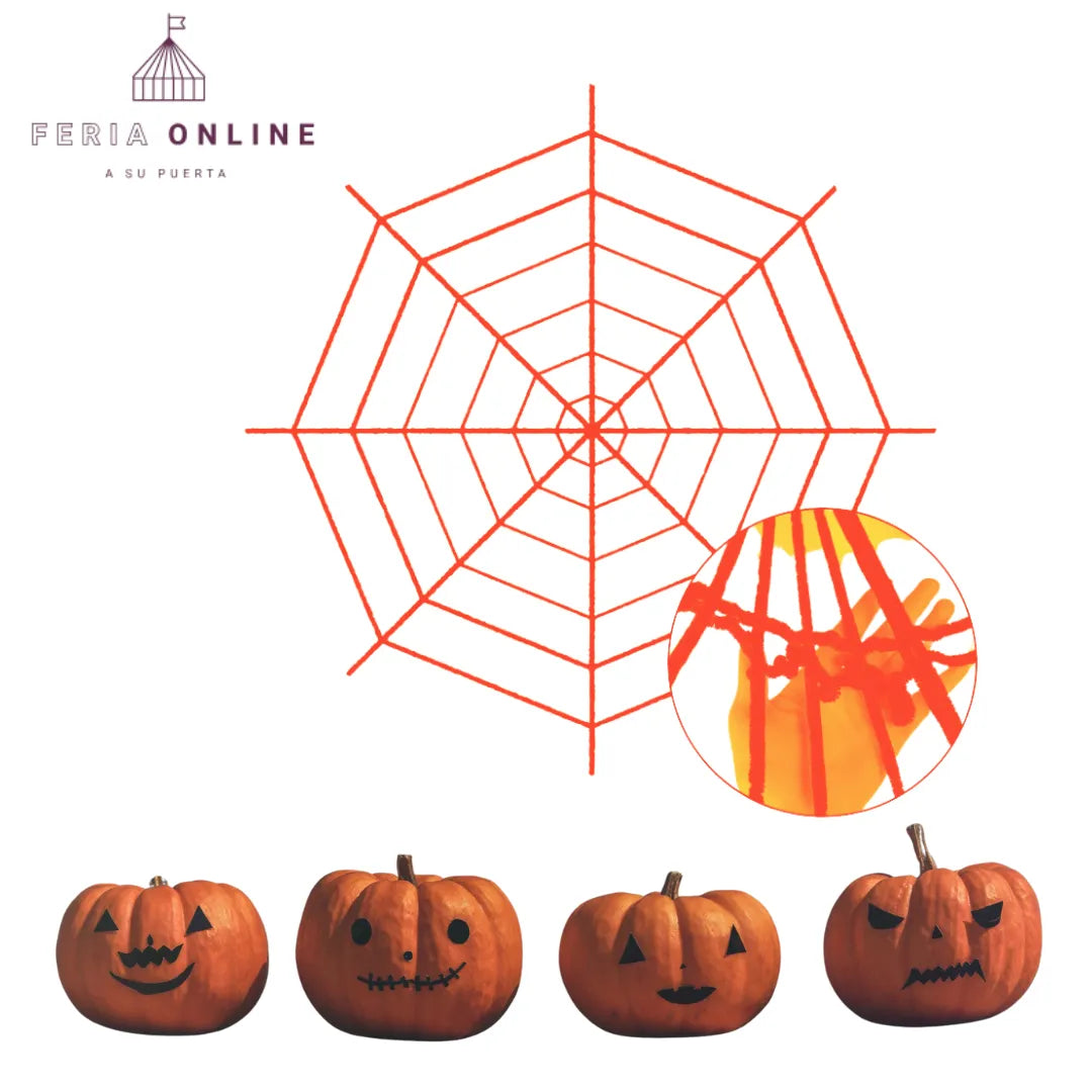 Telarañas Sencillas Halloween