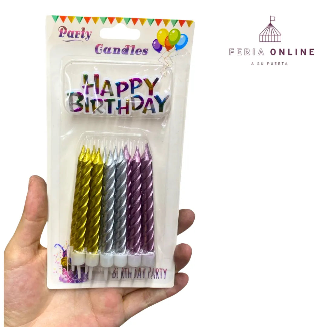 Velas espiral y tornillo
