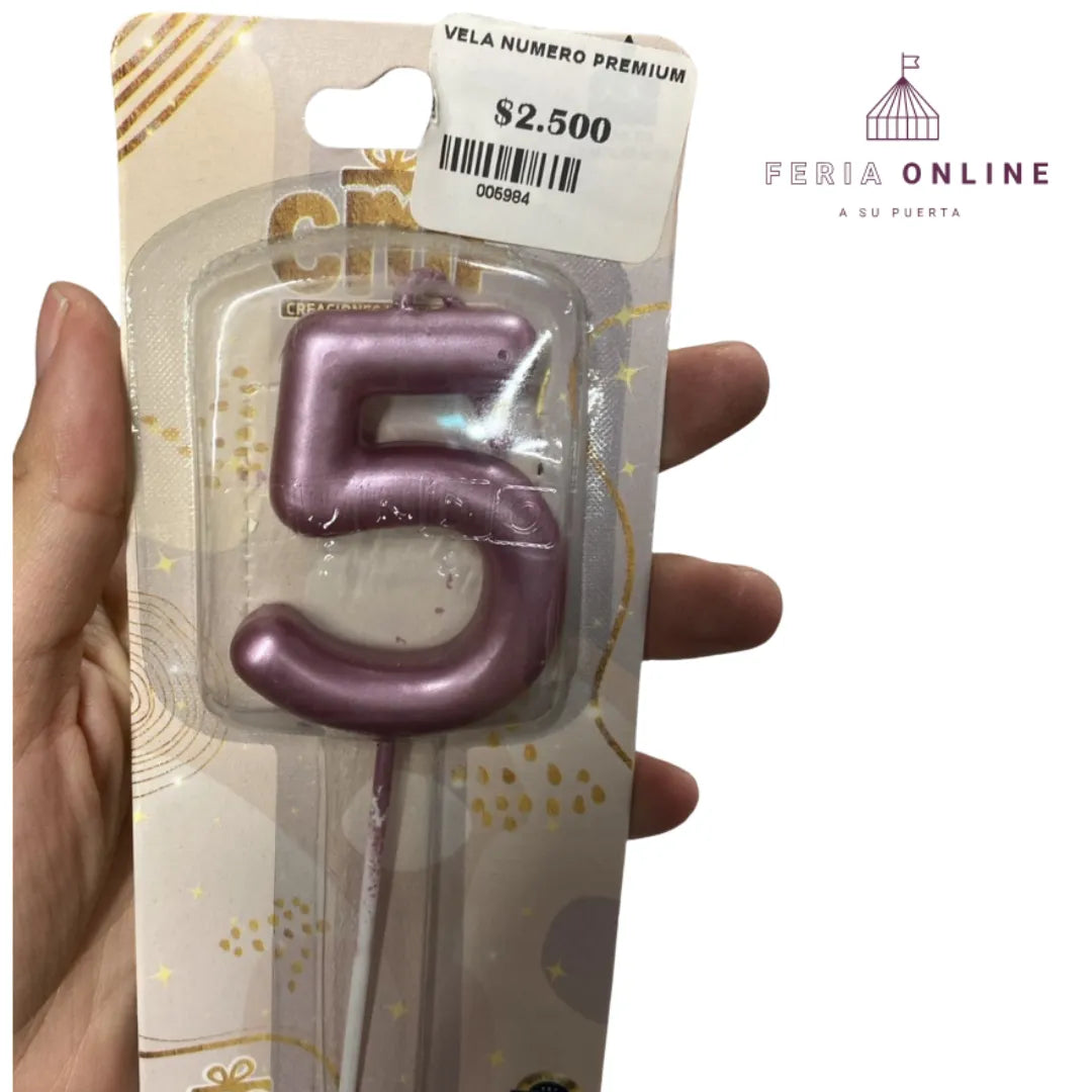 Velas Premium Símbolos Oro Rosa