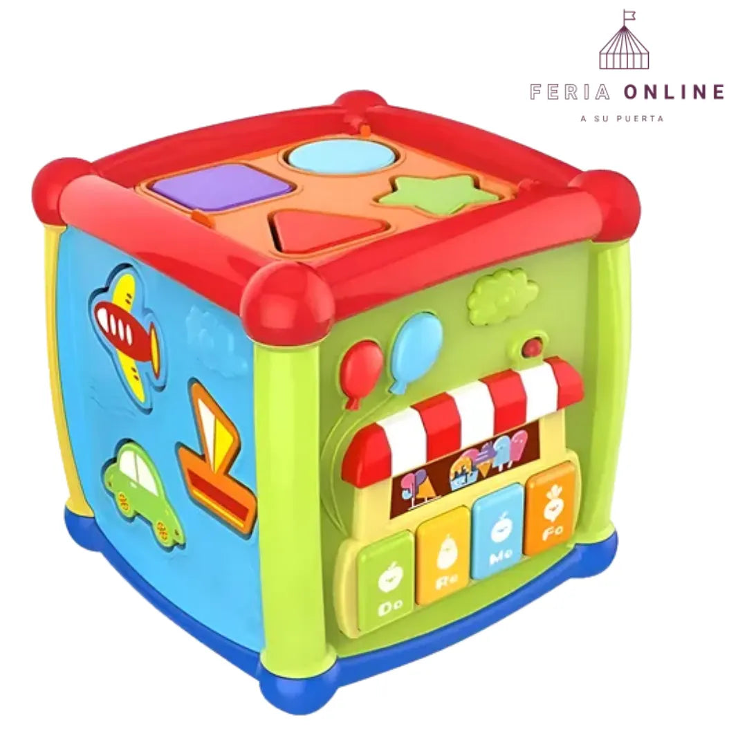 Cubo Didáctico Para Bebé