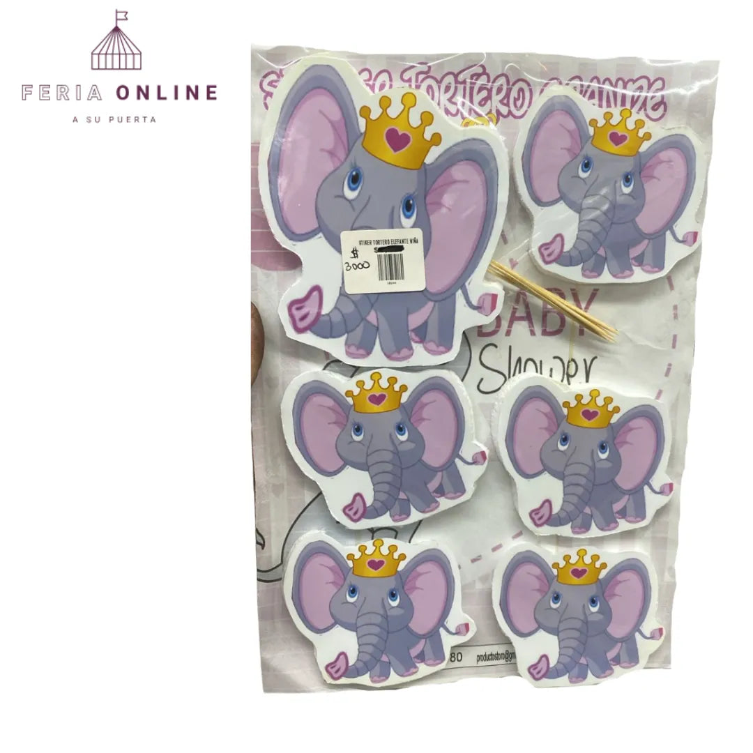 Sticker Tortero Para Niñas 2