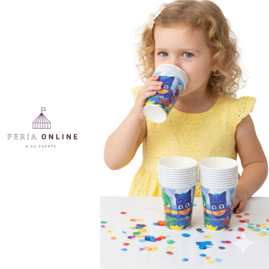 Vaso Desechable Heroes En Pijama