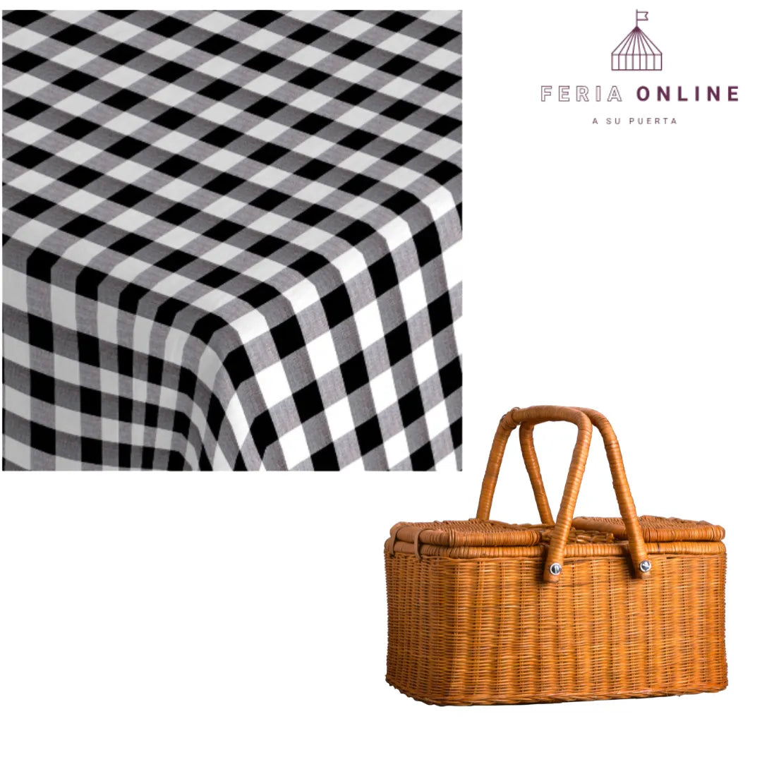 Mantel Picnic xUnd Cuadrados
