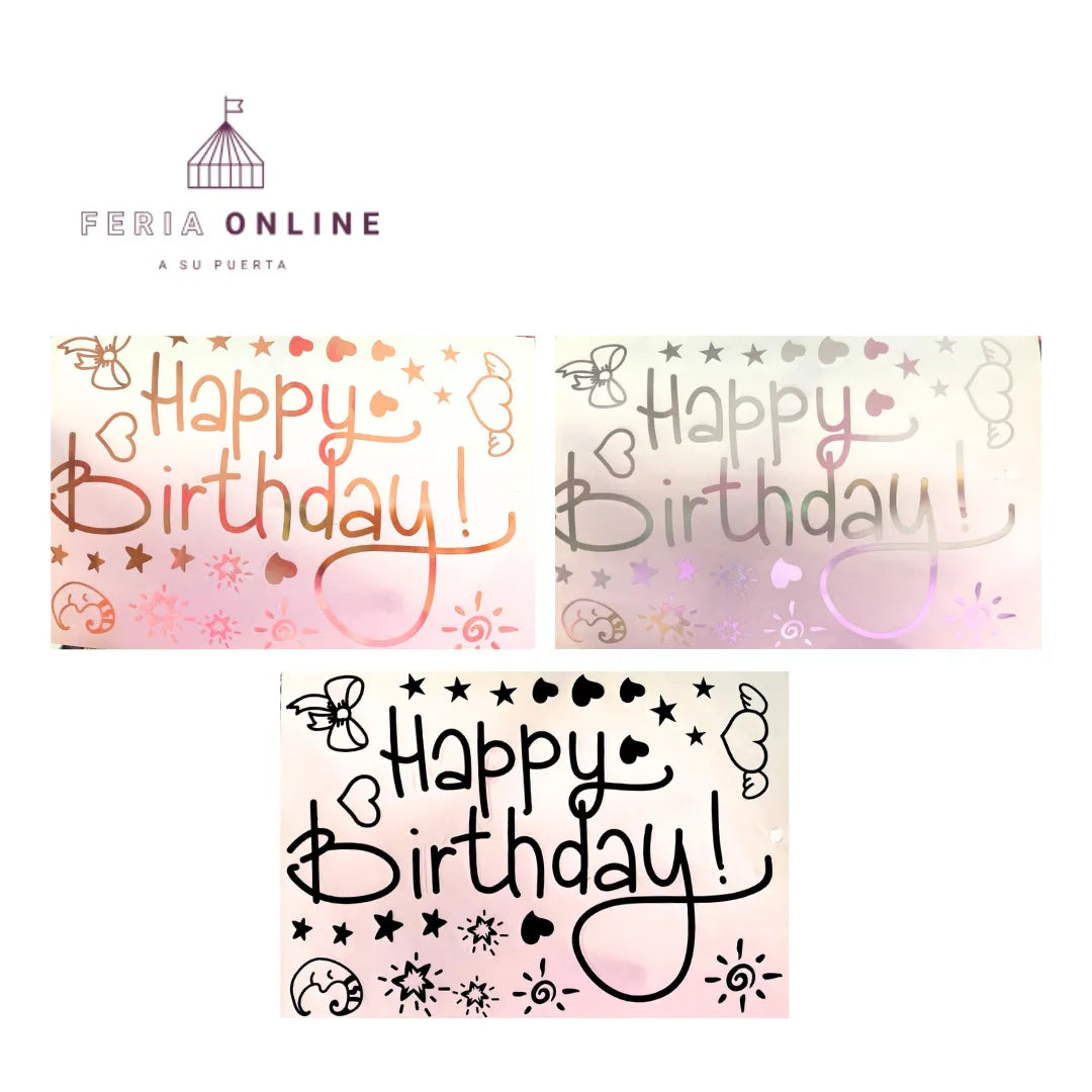 Sticker Para Decorar Globos